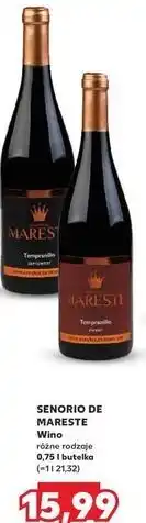 Kaufland Wino półsłodkie Senorio De Mareste oferta