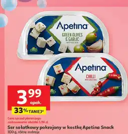 Auchan Ser feta z oliwkami Arla Apetina oferta