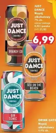 Kaufland Napój gin tonic Just Dance oferta