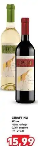 Kaufland Wino Giraffino oferta