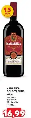 Kaufland Wino Kadarika Gold Tradija oferta