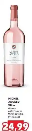 Kaufland Wino Michel Angelo Rosso Classico oferta