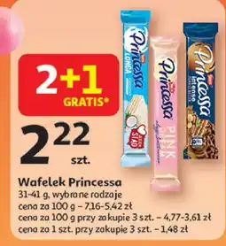 Auchan Wafelek peanut butter Princessa Intense oferta