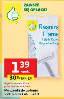 Auchan Maszynki do golenia Podniesiony Kciuk oferta