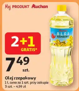 Auchan Olej rzepakowy Auchan oferta
