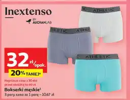 Auchan Bokserki męskie Inextenso By Auchan oferta
