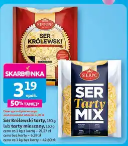 Auchan Ser żółty tarty mix Sierpc oferta