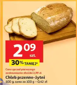 Auchan Chleb pszenno-żytni oferta