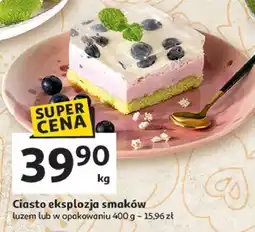 Auchan Ciasto eksplozja smaków oferta