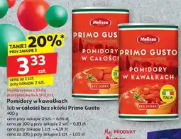 Auchan Pomidory w całości Primo Gusto oferta