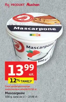 Auchan Mascarpone Auchan oferta
