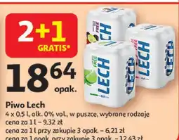 Auchan Piwo Lech Free Dragon Fruit Grape oferta