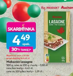 Auchan Makaron lasagne Auchan oferta
