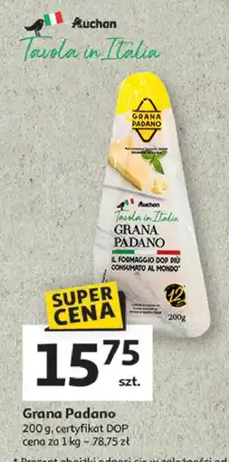 Auchan Ser grana padano Auchan Tavola In Italia oferta