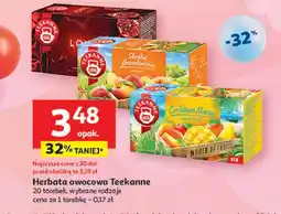 Auchan Herbata caribbean mango Teekanne World Of Fruits oferta