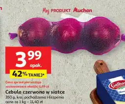 Auchan Cebula czerwona hiszpania Auchan oferta