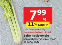Auchan Seler naciowy bio oferta