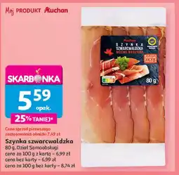 Auchan Szynka szwarcwaldzka Auchan Różnorodne (Logo Czerwone) oferta