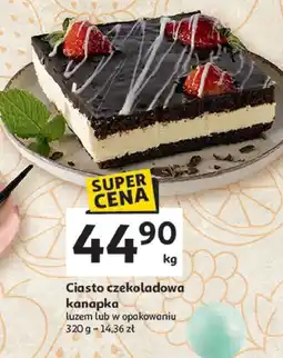 Auchan Czekoladowa kanapka oferta