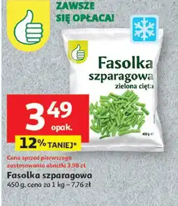 Auchan Fasolka szparagowa zielona cięta Podniesiony Kciuk oferta