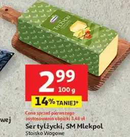 Auchan Ser tylżycki Mlekpol oferta
