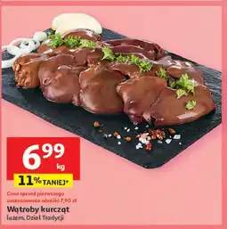 Auchan Wątróbka z kurczaka oferta