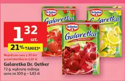 Auchan Galaretka wiśniowa Dr. Oetker oferta