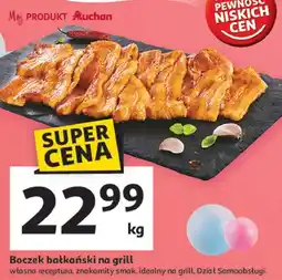Auchan Boczek bałkański na grill oferta