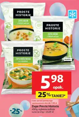 Auchan Zupa królewska ze szpinakiem Iglotex Proste Historie oferta