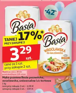 Auchan Mąka uniwersalna Basia oferta