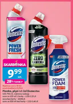 Auchan Spray czyszczący Domestos Power Foam oferta