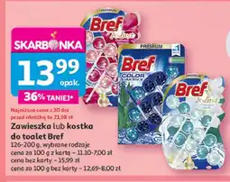 Auchan Zawieszka do wc eukaliptus Bref Color Aktiv (Wcześniej Blue Active) oferta