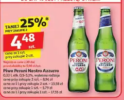 Auchan Piwo Peroni 0.0% oferta