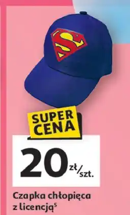 Auchan Czapka chłopięca spiderman oferta