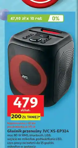 Auchan Głośnik xs-ep314b Jvc oferta