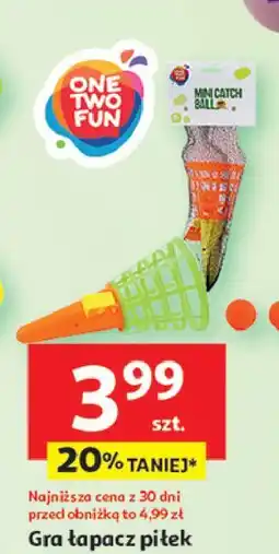 Auchan Gra zręcznościowa łapacz piłek One Two Fun oferta