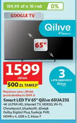Auchan Telewizor 65 q65ua231 Qilive oferta