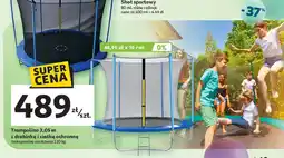 Auchan Trampolina ogrodowa z siatką śr. 3.05m oferta