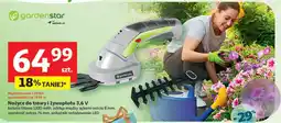 Auchan Nożyce do trawy i żywopłotu Garden Star oferta