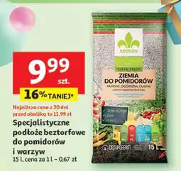 Auchan Ziemia do pomidorów Kronen oferta