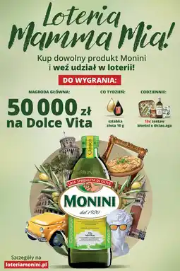 Auchan Oliwa z oliwek extra vergine Monini Classico oferta
