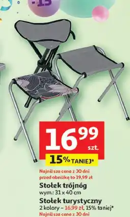 Auchan Stołek turystyczny oferta