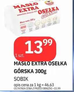 E.Leclerc Masło osełka górska Sobik oferta