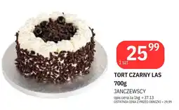 E.Leclerc Tort czarny las Janczewscy oferta