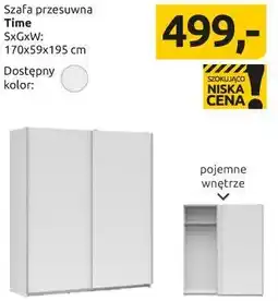 Black Red White Szafa przesuwna Time oferta
