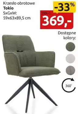 Black Red White Krzesło obrotowe Tokio oferta
