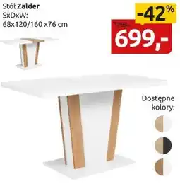 Black Red White Stół Zalder oferta