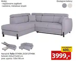 Black Red White Narożnik Tulio oferta