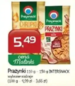 Malinka Market Prażynki INTERSNACK oferta
