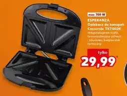 Kaufland Opiekacz do kanapek Esperanza oferta